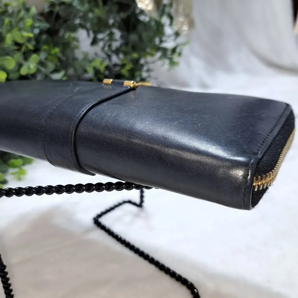 Authentic Saint Laurent Zipper Wallet - Picture 4 of 14